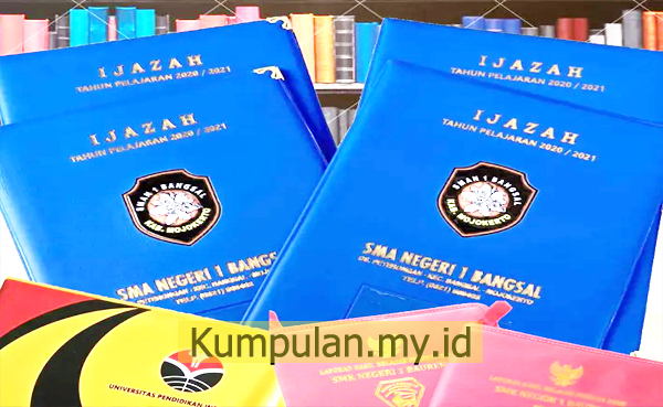 Contoh Ijazah Piagam Sertifikat KB PAUD TPA TK